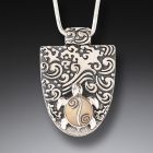 Mammoth Ivory Tusk Sea Turtle Pendant Necklace - <b>Return to the Ocean</b>