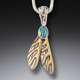 14 kt Gold Fill Dragonfly Wing Pendant - <b>Dragonfly Wings</b>