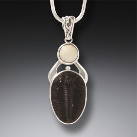 trilobite pendant fossil jewelry