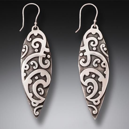 Buy Keka Antique Silver Jhumka Earrings | Tarinika