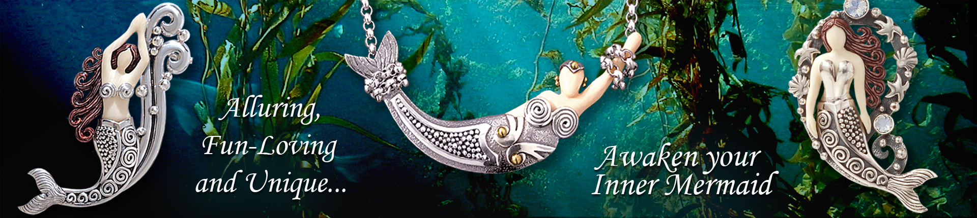 Zealandia sterling silver mermaid jewelry