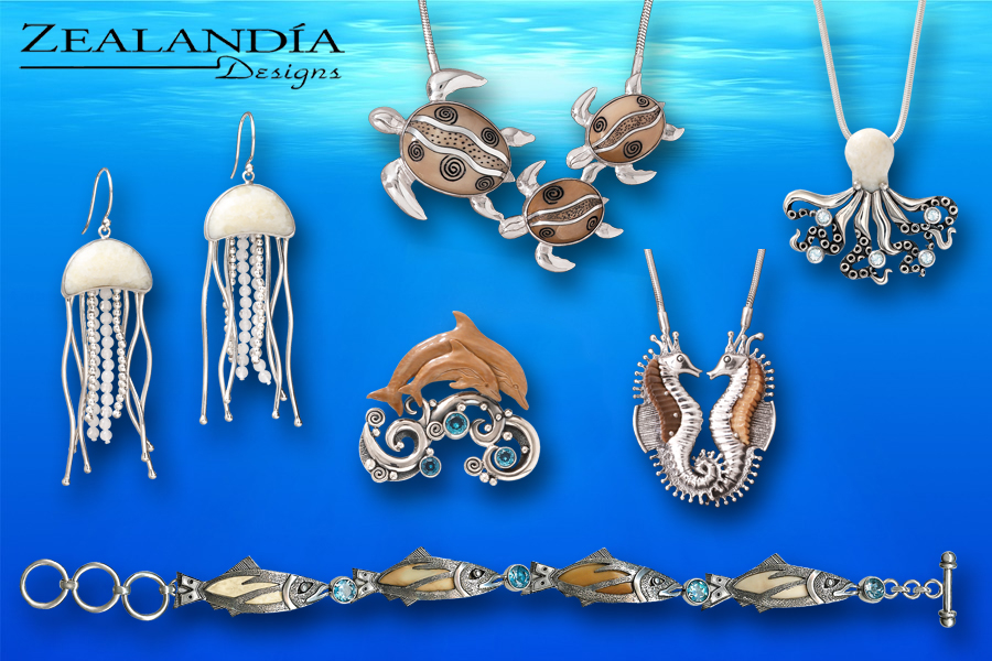 Zealandia Designs Ocean Jewelry Collection